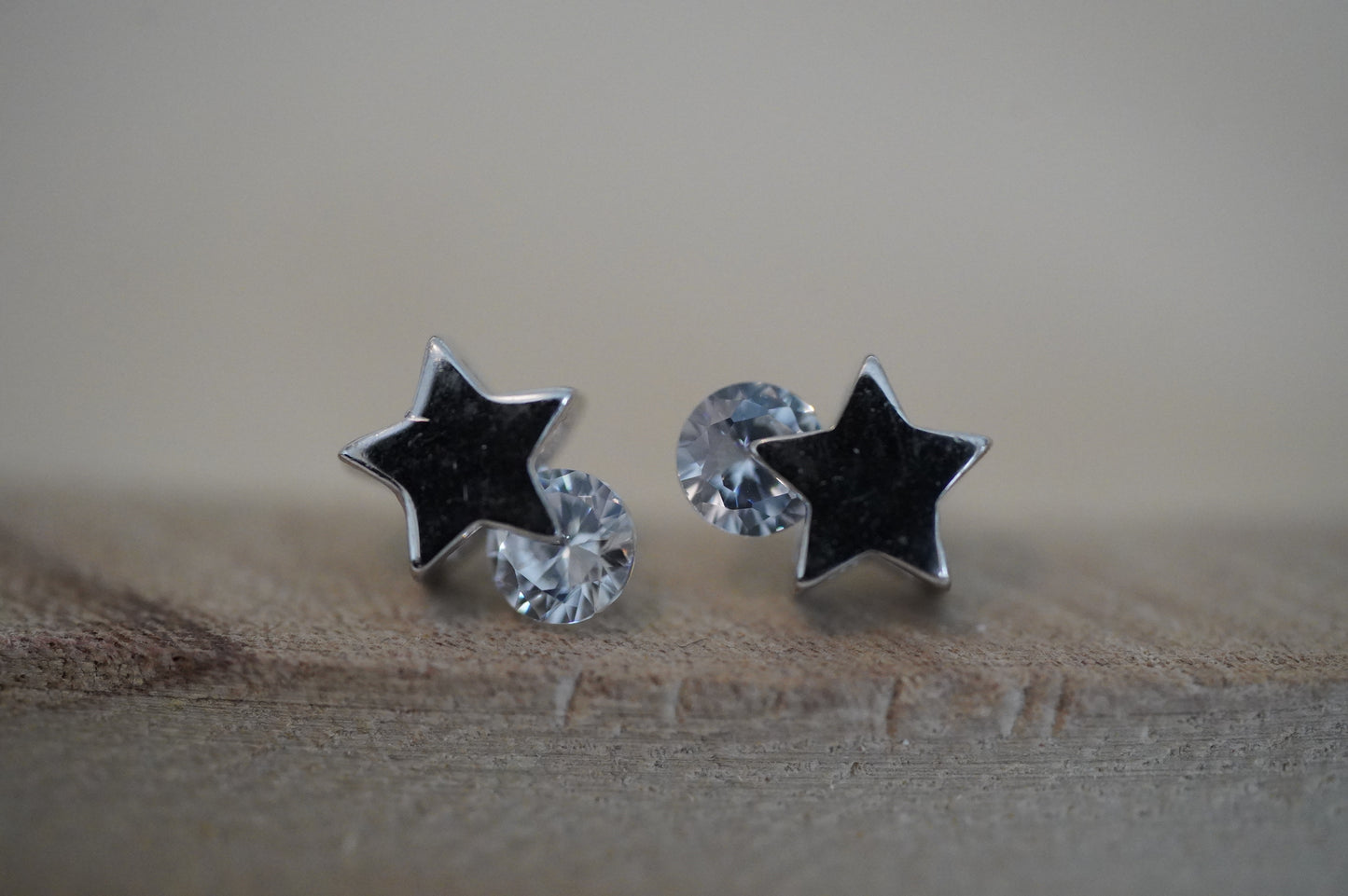 Mini Sternchen Ohrstecker Glitzer Sternchen Ohrstecker Mächen Ohrringe Kinder Ohrringe