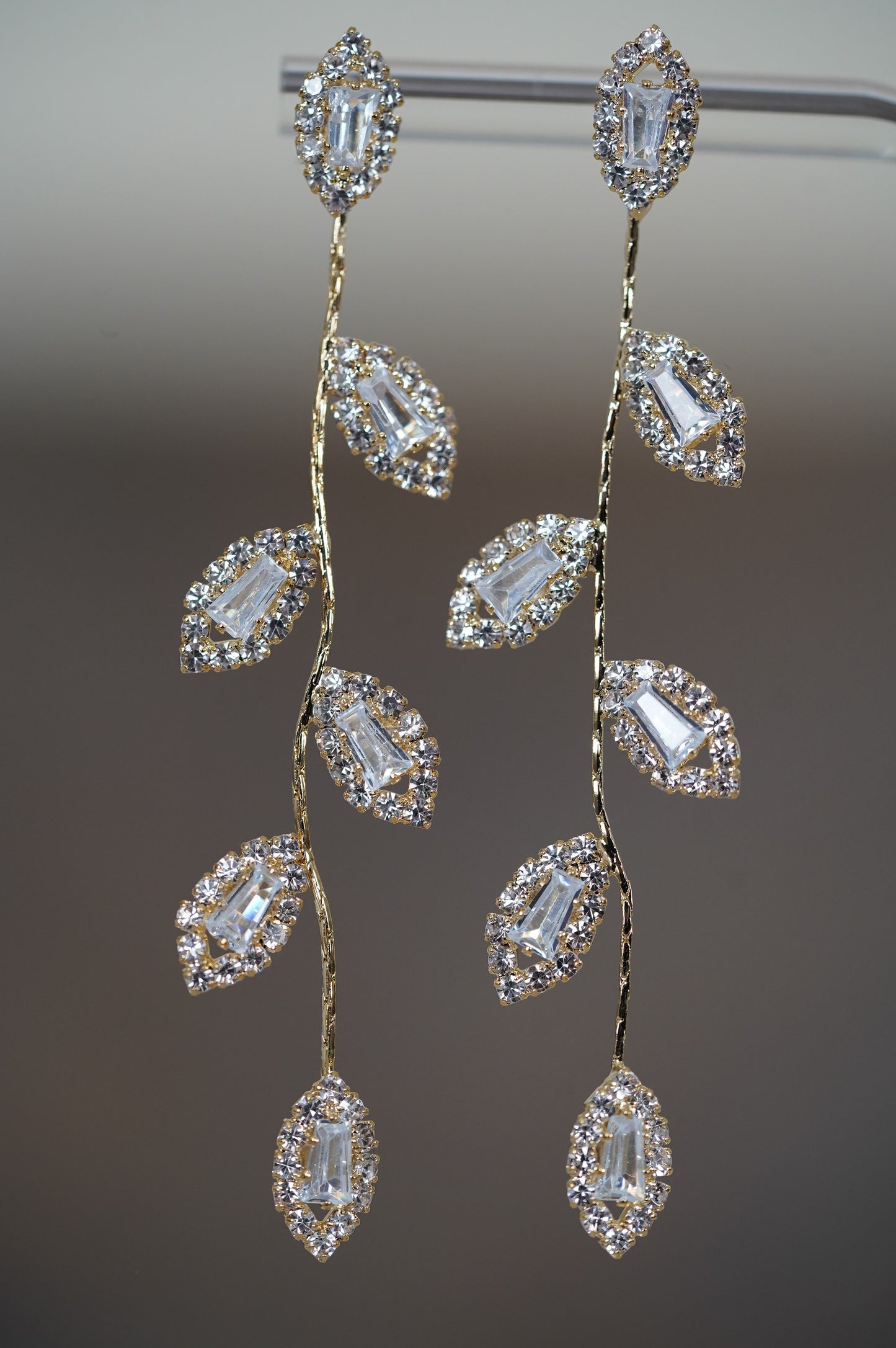 Braut Perlen Ohrringe rosegold, Boho Hochzeits Ohrringe Perlen Hänge Ohrringe Hochzeit (Kopie)