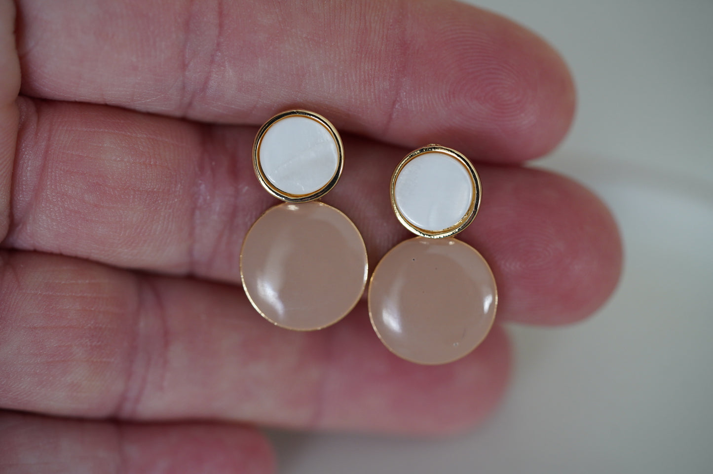 Braut Ohrringe gold ,