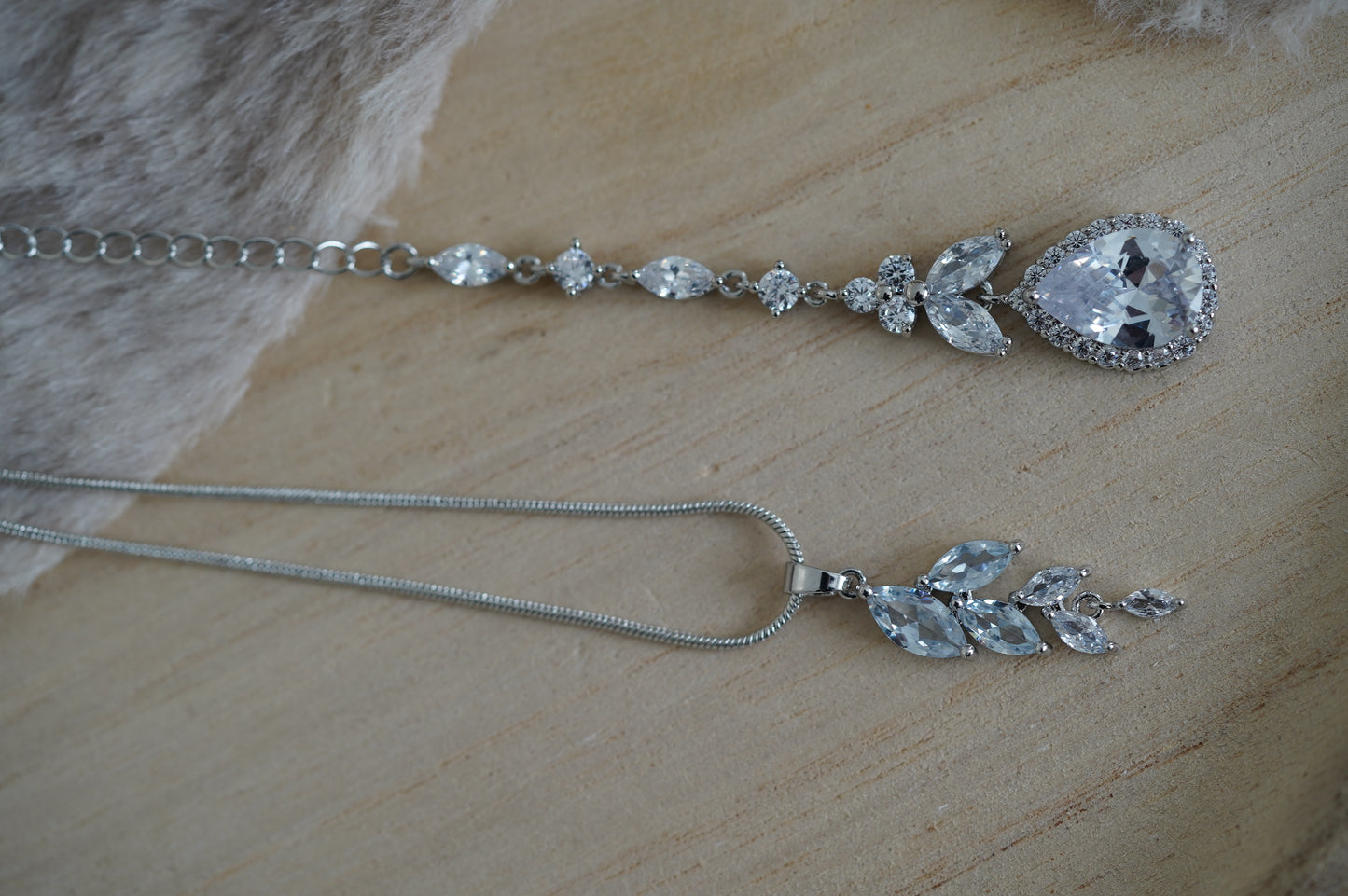 Braut Ohrringe silber Glitzer Ohrringe Hochzeit Schmuckset Zirkonia Ohrringe silber 925