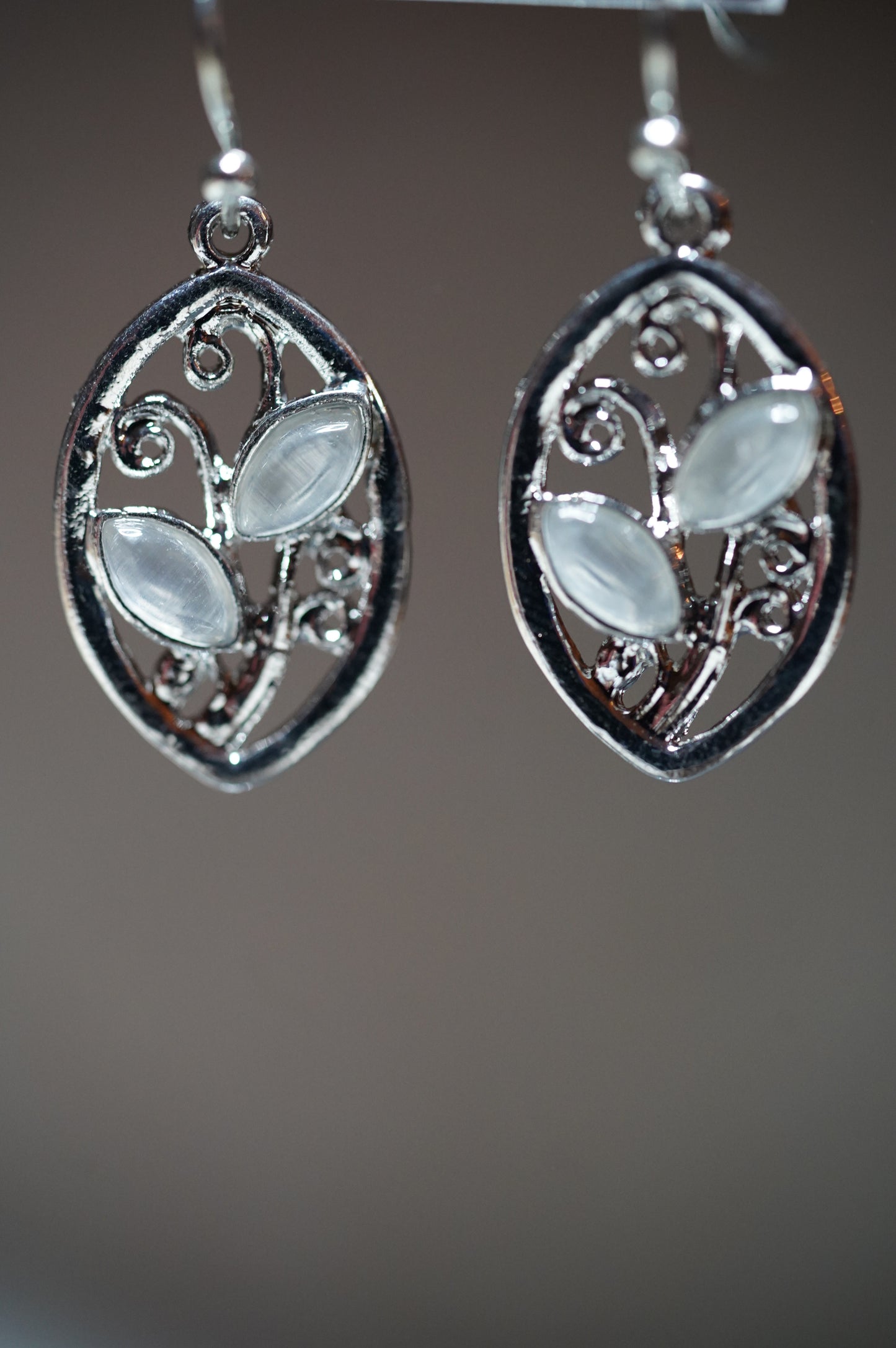 Tropfen Ohrringe silber 925, Damen Ohrringe Vintage Style, Jugendstil Damen Ohrringe silber, Geschenktipp Weihnachten