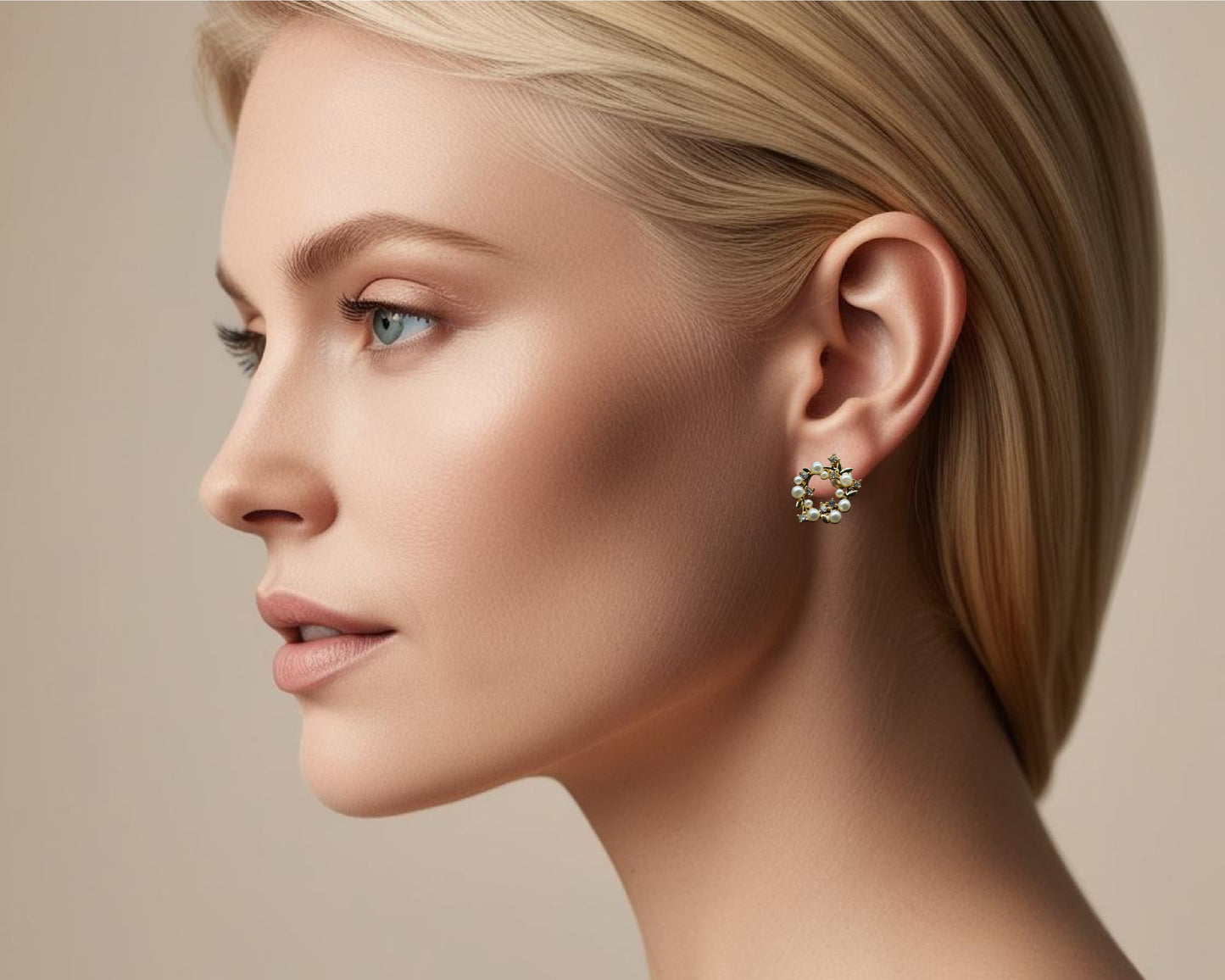 Blatt Ohrringe Opal silber 925 Hochzeits Ohrringe gold Geschenk Tipp Hochzeit