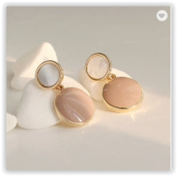 Braut Ohrringe gold ,