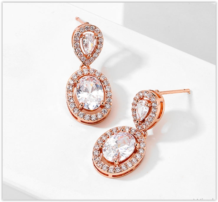 Glitzer Ohrringe Boho Style, Ohrringe rosegold, Ohrringe gold, silber Tropfen Ohrringe Damen