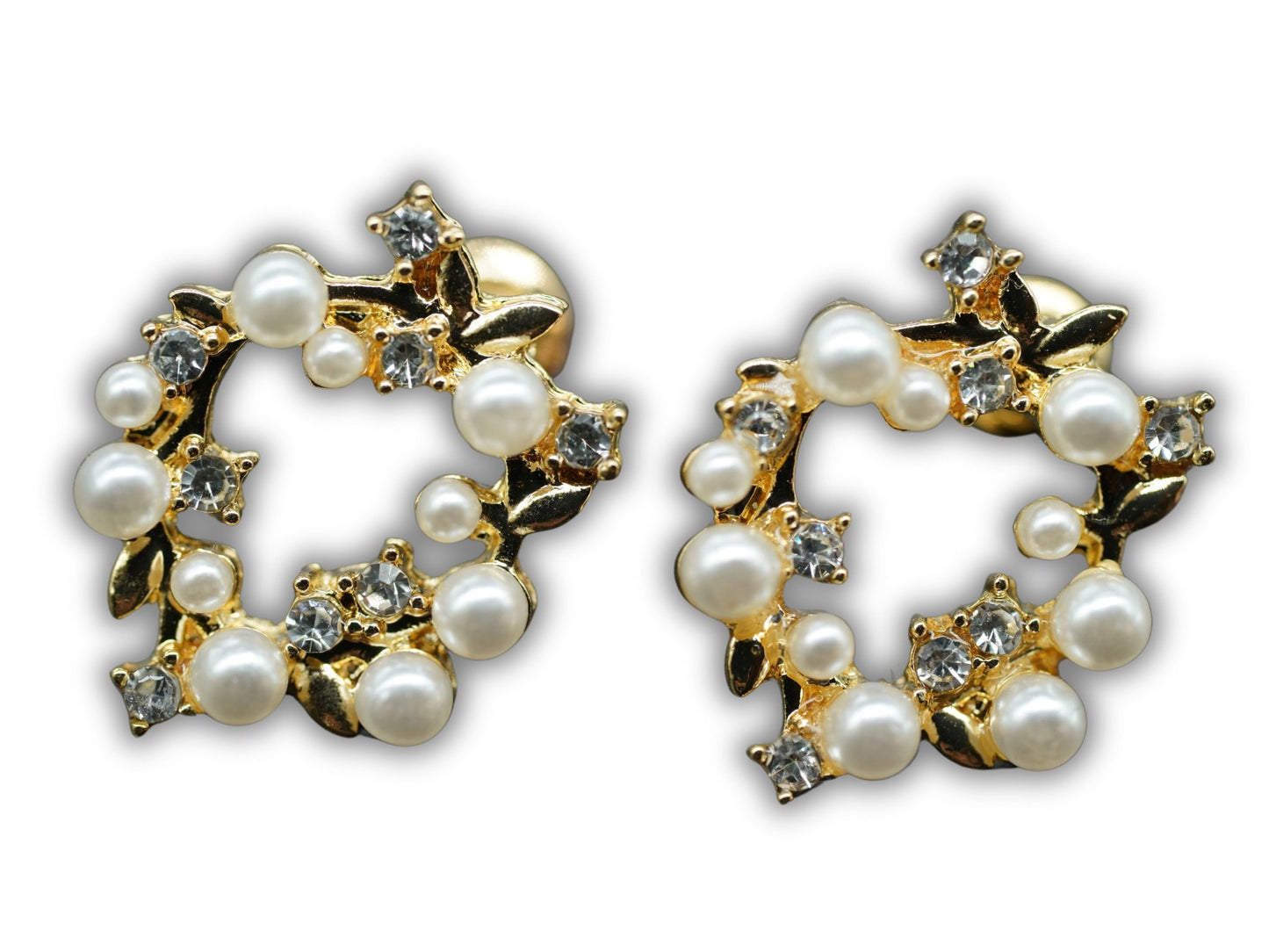 Perlen Reifen Ohrringe gold Vintage style Ohrringe Geschenktipp